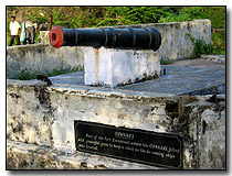 A canon from Fort Emmanuel