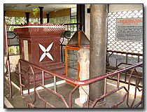 Sankaracharya's mother's burial spot